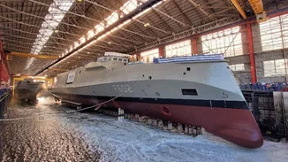 Σήμερα η καθέλκυση της φρεγάτας "Νέαρχος"