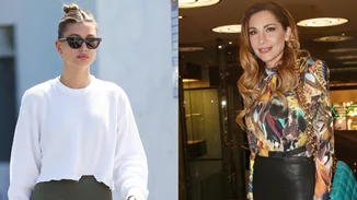 Δέσποινα Βανδή | Φόρεσε στο J2US το ίδιο ροζ φόρεμα που είχε επιλέξει η Hailey Bieber στις διακοπές της στην Ελλάδα