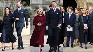 Marie Chantal, Nina Flohr, Άννα Μαρία, Μαρία Ολυμπία, βασίλισσα Letizia και Καμίλα | Οι εμφανίσεις τους στο μνημόσυνο του τέως βασιλιά Κωνσταντίνου στο Λονδίνο