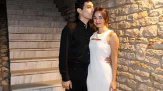 Αργύρης Πανταζάρας & Σίσσυ Τουμάση | Κοσμική εμφάνιση στο Μέγαρο Μουσικής για το ζευγάρι