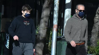 Πέτρος και Mάξιμος Κωστόπουλος σε καθημερινές στιγμές