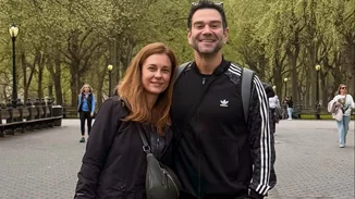Τάσος Ιορδανίδης & Θάλεια Ματίκα οικογενειακά στη Νέα Υόρκη | Τα στιγμιότυπα με τα παιδιά τους