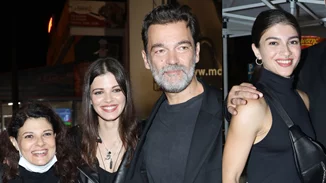 Κωνσταντίνος Καζάκος | Ποζάρει με την Τάνια Τρύπη και την κόρη τους, Τζένη, αλλά και με την 23χρονη σύντροφό του