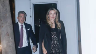 Μαριέττα Χρουσαλά & Λέων Πατίτσας | Μαζί στη δεξίωση της Kimberly Guilfoyle