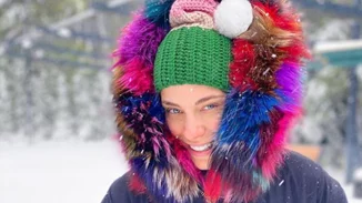 Celebrities στα χιόνια | Οι φωτογραφίες των διασήμων από το χιονισμένο τοπίο