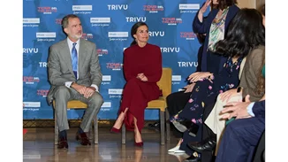 H βασίλισσα Letizia φόρεσε ξανά το αγαπημένο της φόρεμα από τη Massimo Dutti