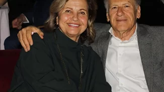 Κώστας Λαλιώτηs και Μαρίνα Οικονόμου σε σπάνια βραδινή έξοδο