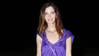 Το σατινέ φόρεμα της Κατερίνας Λέχου στην Επίδαυρο είναι ό,τι πιο stylish έχουμε δει