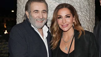 Η Δέσποινα Βανδή & ο Βασίλης Μπισμπίκης στην αρχή της σχέσης τους | Η φωτογραφία που ανέβασε ο Λάκης Λαζόπουλος