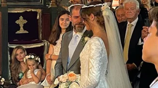 Αντώνης Λαιμός - Μαρίκα Αράπογλου | Οι πρώτες φωτογραφίες του ζευγαριού από την ημέρα του γάμου - υπερπαραγωγή