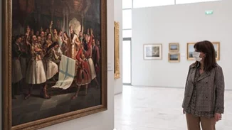 Κατερίνα Σακελλαροπούλου | Η Πρόεδρος της Δημοκρατίας στη νέα Εθνική Πινακοθήκη