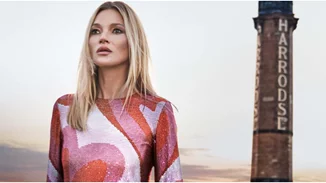 Ο οίκος Celia Kritharioti στα Harrods του Λονδίνου | Πρωταγωνίστρια της καμπάνιας η Kate Moss