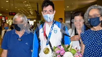 Ολυμπιακοί Αγώνες | Στην Αθήνα ο "χρυσός" Μίλτος Τεντόγλου