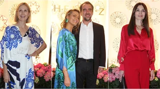 Kelly Rutherford, Τατιάνα Μπλάτνικ, Μαρία Ναυπλιώτου | Οι πιο κομψές εμφανίσεις στο opening του flagship store της σχεδιάστριας Themis Z