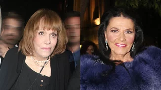 Μαίρη Χρονοπούλου - Ζωζώ Σαπουντζάκη | Κοινή έξοδος για φαγητό στο κέντρο της Αθήνας (vid)