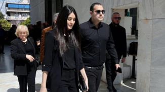 40 ημέρες χωρίς τον Αλέξη Κούγια - Χρίστος και Μάιρα Κούγια στο μνημόσυνο του πατέρα τους