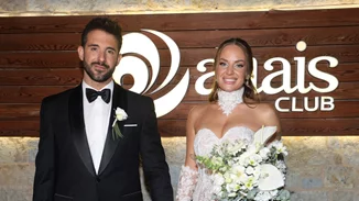 Ανδρομάχη & Γιώργος Λιβάνης στις πρώτες δηλώσεις μετά τον γάμο τους - Η παράδοση που τήρησε η νύφη