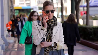 Η Τατιάνα Μπλάτνικ φόρεσε το πιο πρακτικό πανωφόρι για την άνοιξη