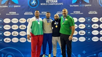 "Χρυσός" στο παγκόσμιο βετεράνων πάλης, ο Γιάννης Παπαδόπουλος