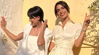 Η Τόνια Σωτηροπούλου έγινε νονά | Οι φωτογραφίες που δημοσίευσε από το μυστήριο που τελέστηκε στην Ύδρα