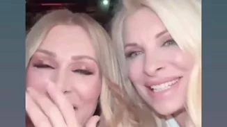 Ελένη Μενεγάκη - Νατάσα Θεοδωρίδου | Η συνάντησή τους και το παράπονο της παρουσιάστριας