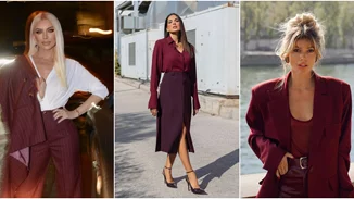 Πώς φορούν το μπορντό οι διάσημες Ελληνίδες