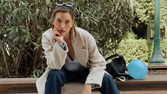 Γιολάντα Καλογεροπούλου | Επέλεξε πανωφόρι σε χρώμα που λίγες θα τολμούσαν