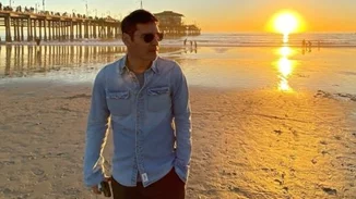 "Δύση στον Ειρηνικό" | Οι ατμοσφαιρικές φωτογραφίες του Χριστόφορου Παπακαλιάτη από τη Santa Monica