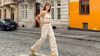 Γαία Μερκούρη | Το beach cover up της είναι ιδανικό για τα μπάνια του Σεπτεμβρίου