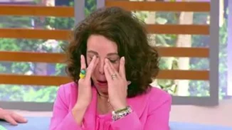 "Έσπασε" η Βούλα Πατουλίδου στον αέρα του "Όλα Γκουντ"