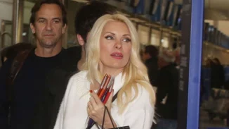 Ελένη Μενεγάκη | Stylish στο κρύο - Με μαύρα loafers