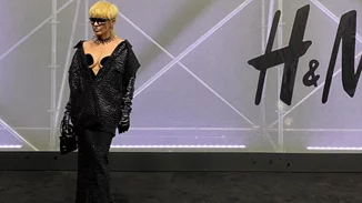 Η Τάμτα με special outfit H&M στο event της Νέας Υόρκης για τη συλλογή Mugler H&M