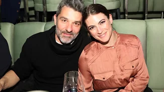 Πέτρος Λαγούτης & Μάρθα Λαμπίρη Φεντόρουφ | Με matchy matchy εμφάνιση σε κινηματογραφική πρεμιέρα