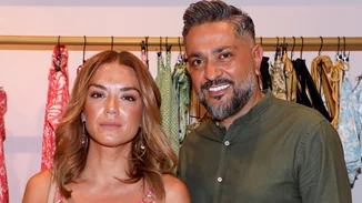 Eurovision night στο σπίτι τους στο Ηράκλειο Κρήτης για τη Βάσω Λασκαράκη και τον Λευτέρη Σουλτάτο