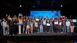 Με επιτυχία πραγματοποιήθηκε η Τελετή Βράβευσης του 5ου Μαθητικού Διαγωνισμού "Το μάθημα …Παιχνίδι" του ΕΚΚΟΜΕΔ