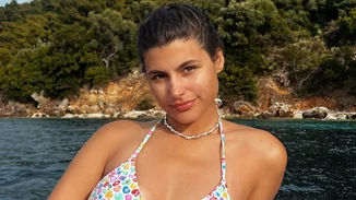 Η Δανάη Παππά μόλις δοκίμασε το πιο φημισμένο ιταλικό γλυκό στην πιο τεράστια εκδοχή του