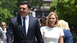 Τζένη Μπαλατσινού | Η εμφάνισή της στην ορκωμοσία της νέας κυβέρνησης