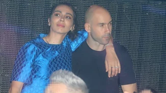 Ολυμπία Χοψονίδου-Βασίλης Σπανούλης | Σπάνια βραδινή έξοδος για το ερωτευμένο ζευγάρι