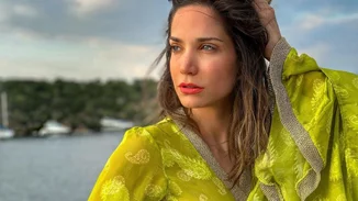 Η Κατερίνα Γερονικολού στην εξοχή, πιο όμορφη και ήρεμη από ποτέ