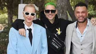 H Τάμτα και ο Πάρις Κασιδόκωστας αγκαλιά σε σπάνια δημόσια εμφάνισή τους