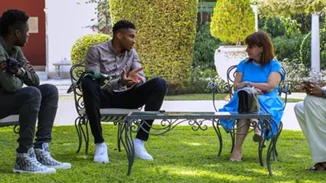 Οι Αντετοκούνμπο στο Προεδικό με την Σακελλαροπούλου: "Ξέρω ότι πάντα νιώθατε Έλληνες"