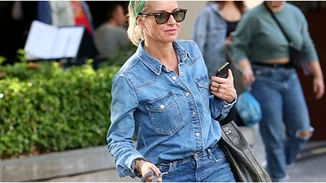 Denim on denim | Φόρεσέ το όπως η Μαρία Μπεκατώρου