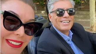 Τατιάνα Στεφανίδου | Η φωτογραφία με τον Νίκο Ευαγγελάτο και το δημόσιο "σ' αγαπώ"