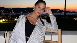 Αλεξάνδρα Κωστοπούλου | Στο γήπεδο για να στηρίξει την αγαπημένη της ομάδα στο μπάσκετ