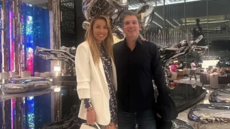 Η Μαριέττα Χρουσαλά και ο Λέων Πατίτσας ταξίδεψαν στο Ντουμπάι | Η εντυπωσιακή θέα και το ηλιοβασίλεμα