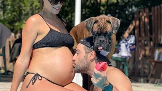 Ευαγγελία Συριοπούλου | Η σπάνια φωτογραφία της εγκυμονούσας με τον σύντροφό της