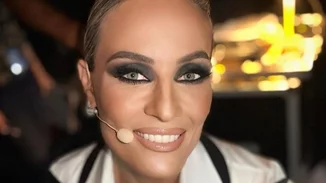 Ελεονώρα Μελέτη | Αμακιγιάριστη σε κινηματογραφική πρεμιέρα με τον σύζυγό της