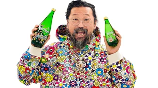 Takashi Murakami | Υπογράφει τη νέα limited edition σειρά του Perrier