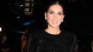 Σταματίνα Τσιμτσιλή | Stylish στο θέατρο - Το leather jacket της είναι ιδανικό για την εποχή