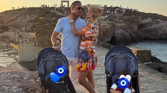 Κωνσταντίνα Σπυροπούλου – Βασίλης Σταθοκωστόπουλος | Οι φωτογραφίες από το μαγευτικό καλοκαίρι τους στη Νάξο